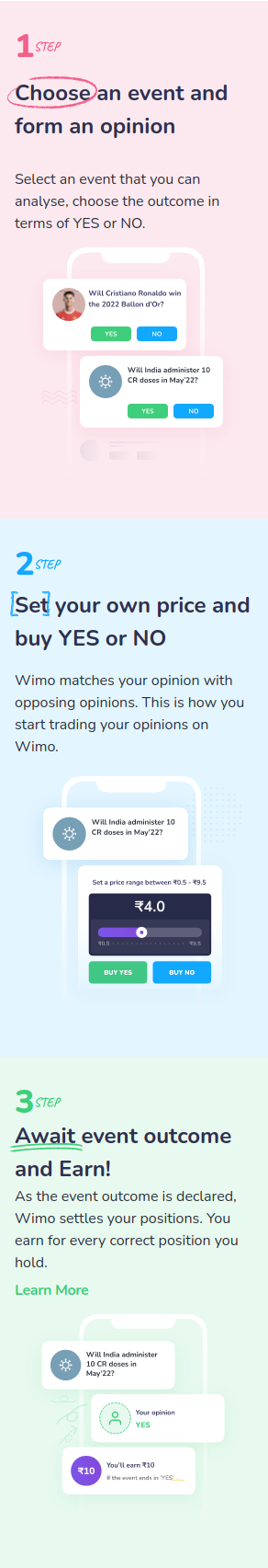 trade on wimo