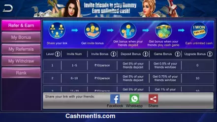 rummy trump referral income