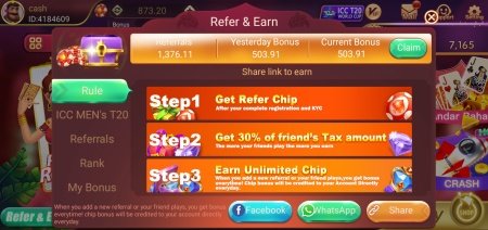 666e rummy apk refer and earn